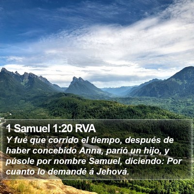 1 Samuel 1:20 RVA Bible Verse Image