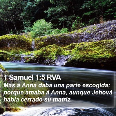 1 Samuel 1:5 RVA Bible Verse Image