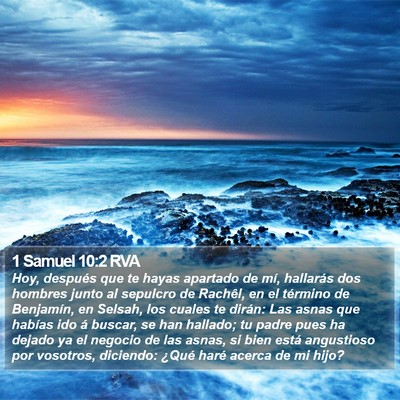 1 Samuel 10:2 RVA Bible Verse Image