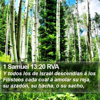1 Samuel 13:20 RVA Bible Verse Image