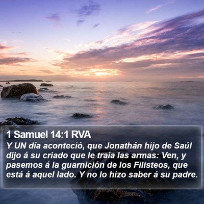 1 Samuel 14:1 RVA Bible Verse Image