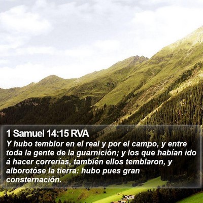 1 Samuel 14:15 RVA Bible Verse Image