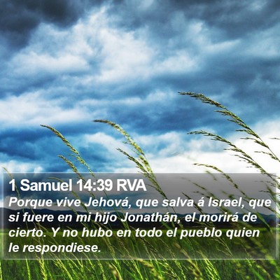 1 Samuel 14:39 RVA Bible Verse Image