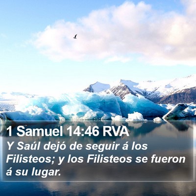 1 Samuel 14:46 RVA Bible Verse Image