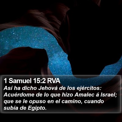 1 Samuel 15:2 RVA Bible Verse Image