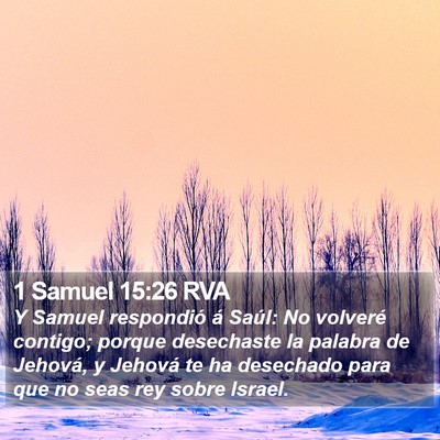 1 Samuel 15:26 RVA Bible Verse Image