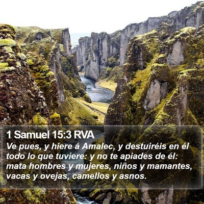 1 Samuel 15:3 RVA Bible Verse Image