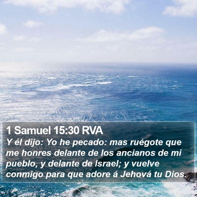 1 Samuel 15:30 RVA Bible Verse Image