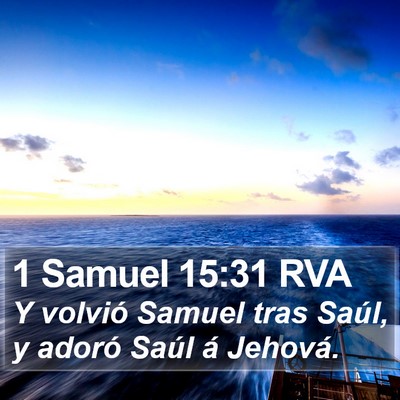 1 Samuel 15:31 RVA Bible Verse Image