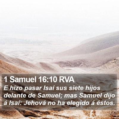 1 Samuel 16:10 RVA Bible Verse Image