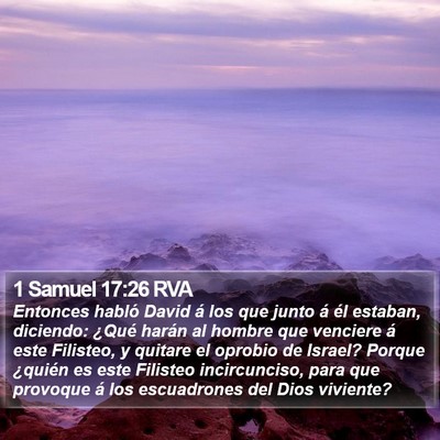 1 Samuel 17:26 RVA Bible Verse Image