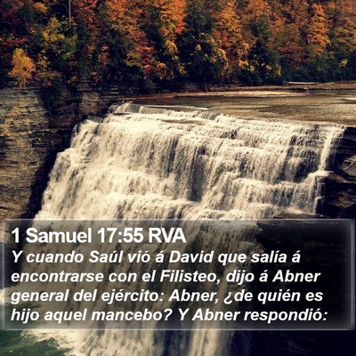 1 Samuel 17:55 RVA Bible Verse Image