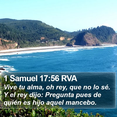 1 Samuel 17:56 RVA Bible Verse Image