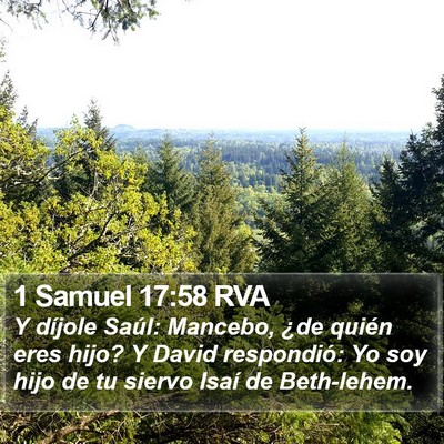 1 Samuel 17:58 RVA Bible Verse Image
