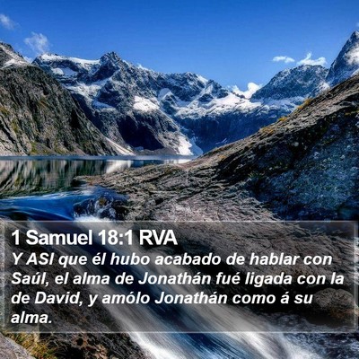 1 Samuel 18:1 RVA Bible Verse Image