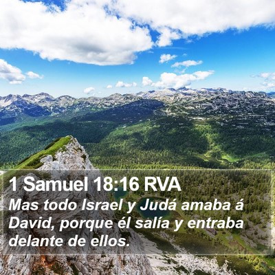 1 Samuel 18:16 RVA Bible Verse Image