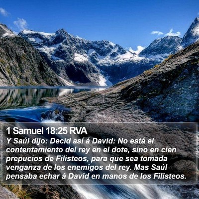 1 Samuel 18:25 RVA Bible Verse Image