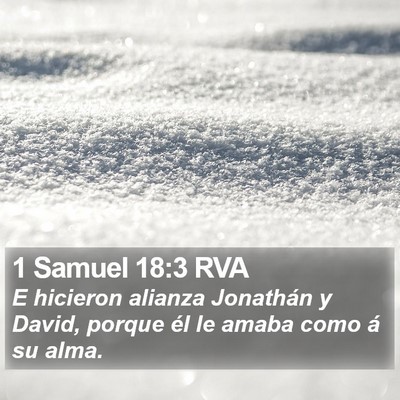 1 Samuel 18:3 RVA Bible Verse Image
