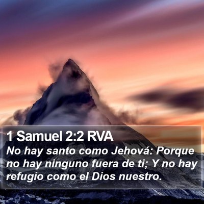 1 Samuel 2:2 RVA Bible Verse Image