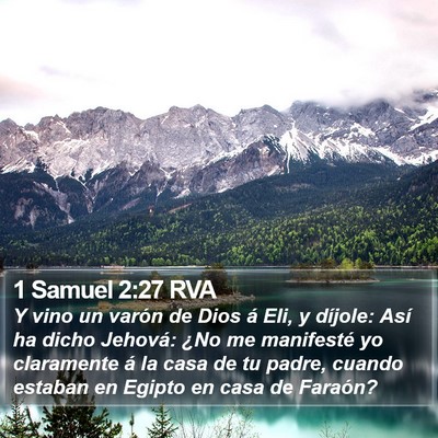 1 Samuel 2:27 RVA Bible Verse Image