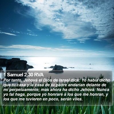 1 Samuel 2:30 RVA Bible Verse Image