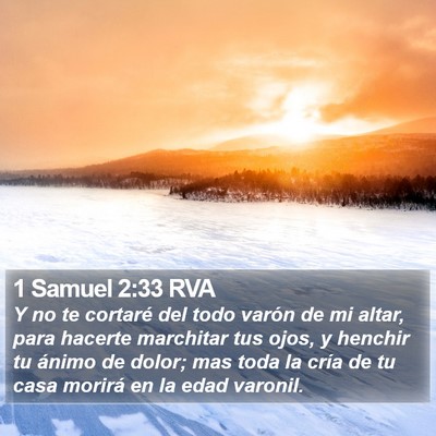1 Samuel 2:33 RVA Bible Verse Image