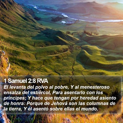 1 Samuel 2:8 RVA Bible Verse Image