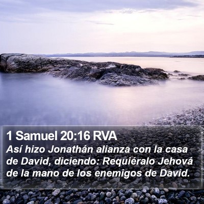 1 Samuel 20:16 RVA Bible Verse Image