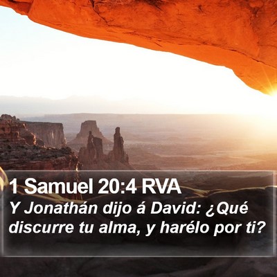 1 Samuel 20:4 RVA Bible Verse Image