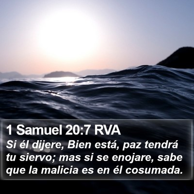 1 Samuel 20:7 RVA Bible Verse Image