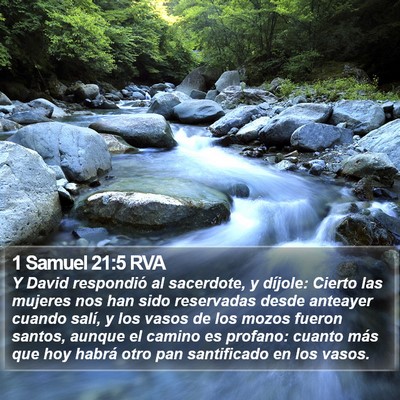 1 Samuel 21:5 RVA Bible Verse Image