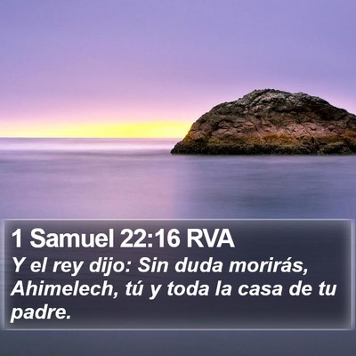 1 Samuel 22:16 RVA Bible Verse Image