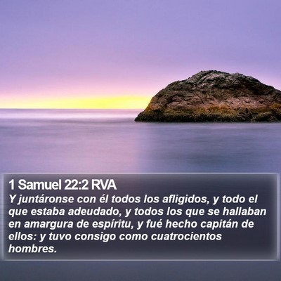 1 Samuel 22:2 RVA Bible Verse Image