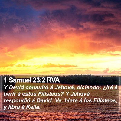 1 Samuel 23:2 RVA Bible Verse Image