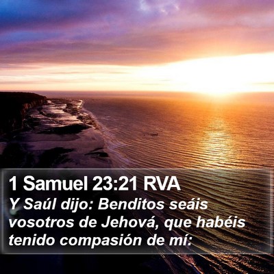 1 Samuel 23:21 RVA Bible Verse Image