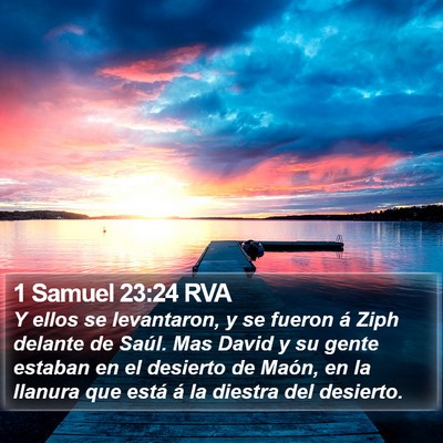 1 Samuel 23:24 RVA Bible Verse Image