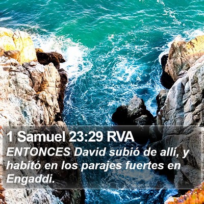 1 Samuel 23:29 RVA Bible Verse Image