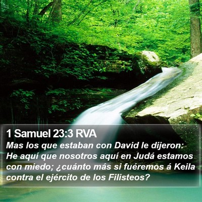 1 Samuel 23:3 RVA Bible Verse Image