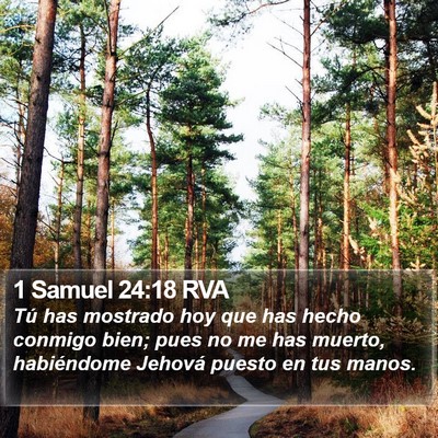 1 Samuel 24:18 RVA Bible Verse Image