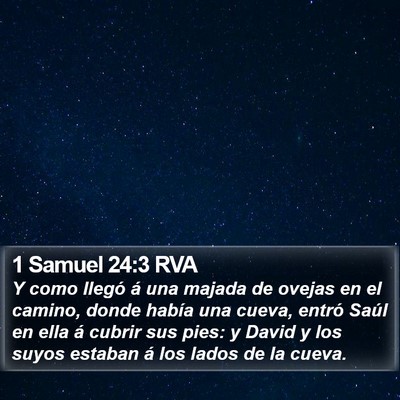 1 Samuel 24:3 RVA Bible Verse Image
