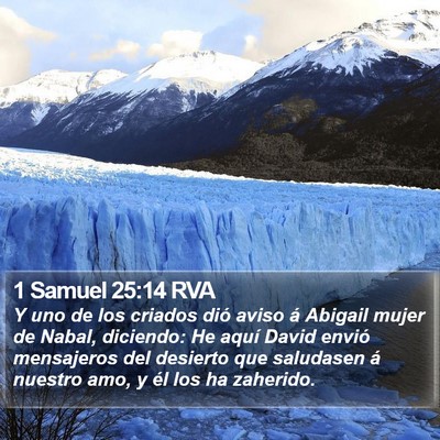 1 Samuel 25:14 RVA Bible Verse Image