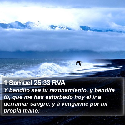 1 Samuel 25:33 RVA Bible Verse Image