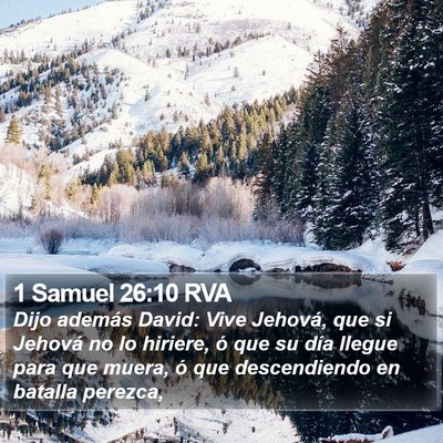 1 Samuel 26:10 RVA Bible Verse Image