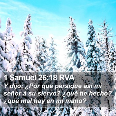 1 Samuel 26:18 RVA Bible Verse Image