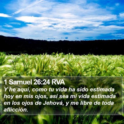 1 Samuel 26:24 RVA Bible Verse Image