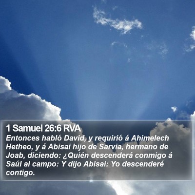 1 Samuel 26:6 RVA Bible Verse Image