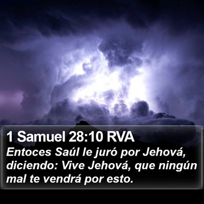 1 Samuel 28:10 RVA Bible Verse Image