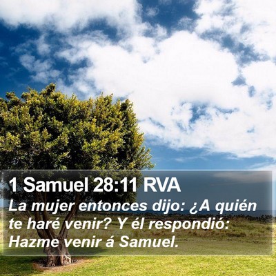 1 Samuel 28:11 RVA Bible Verse Image