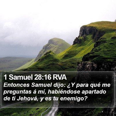 1 Samuel 28:16 RVA Bible Verse Image