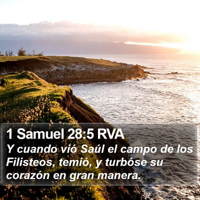 1 Samuel 28:5 RVA Bible Verse Image